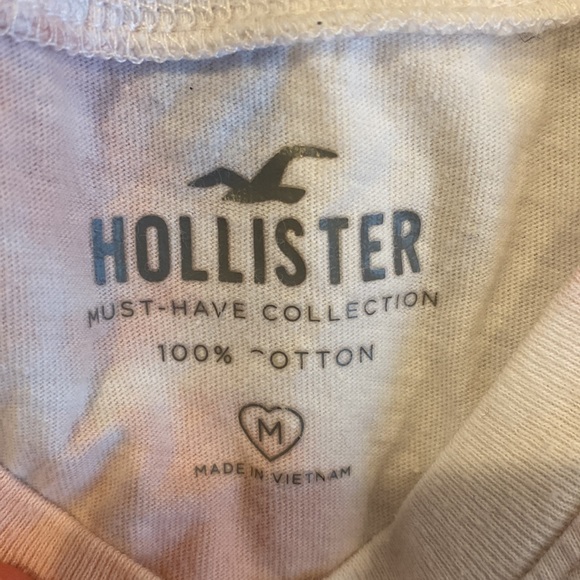 Tie Front Cropped Tee Shirt - Picture 4 of 4